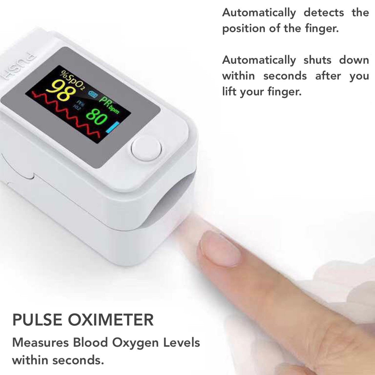Fingertip Pulse Oximeter READINGS Normal Range - Spo2 Reading